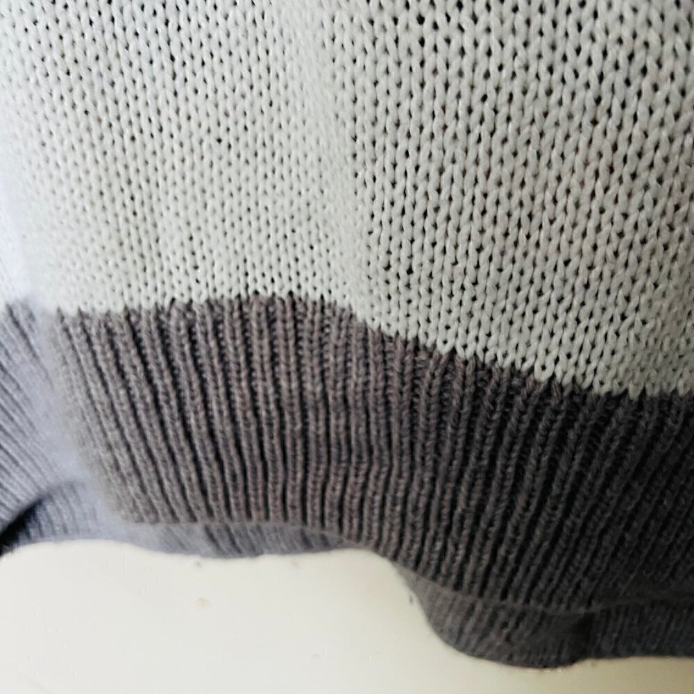 NORDIC Oversized Hand-Knit Slouchy Fairisle Fisherman Sweater-Medium - Picture 6 of 6